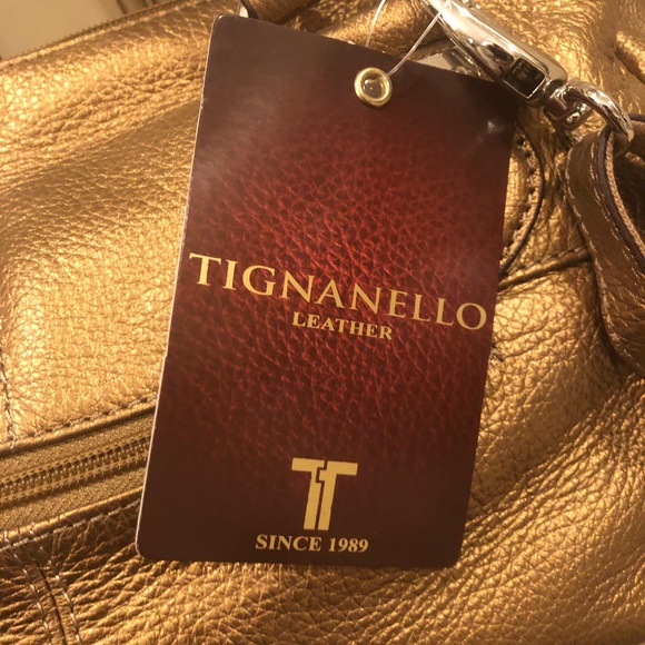 Tignanello Leather Satchel Bag - Picture 7 of 7